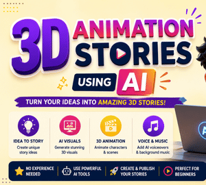 12pm-3D Animation stories using AI