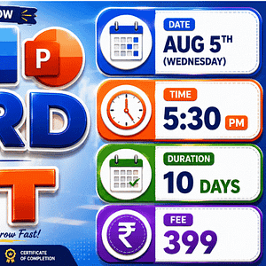 MS-WORD & PPT