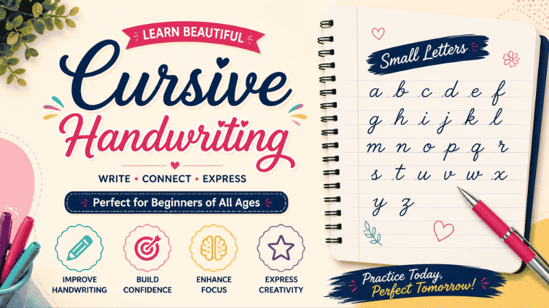 Cursive Handwriting(Small letters)