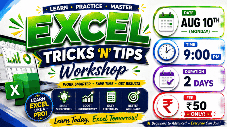 9PM MS-EXCEL TIPS AND TRICKS